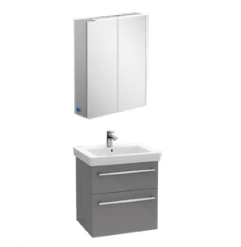 Комплект мебели для ванной Villeroy & Boch Trend 600х470 мм, белый глянцевый (S2DA05E4R1)